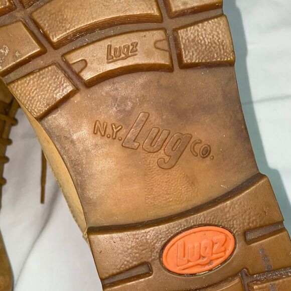 Lugz Steel Toe Tan Work Boots Men’s Size 12 Beige Construction Boots Workboots main image 5